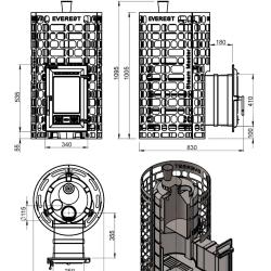 Эверест "Steam Master" 24 (310) ЧУГУН