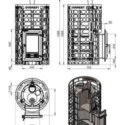 Эверест "Steam Master" 24 (310) ЧУГУН б/в