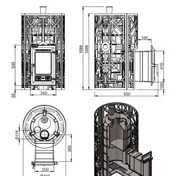 Эверест "Steam Master" GALAXY 24 (310) ЧУГУН
