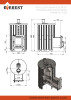 Эверест "Steam Master 18 INOX" Ламель Талькохлорит, S-20